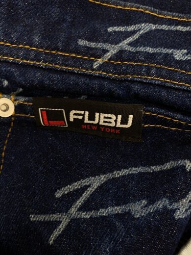 商品画像：ボトム/34/デニム/NVY/総柄/fam-32507 4