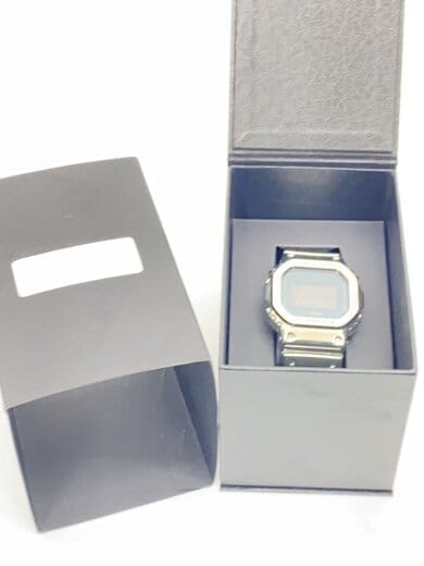 商品画像：クォーツ腕時計/デジタル/ラバー/BLK/SLV/GM-5600YM 7