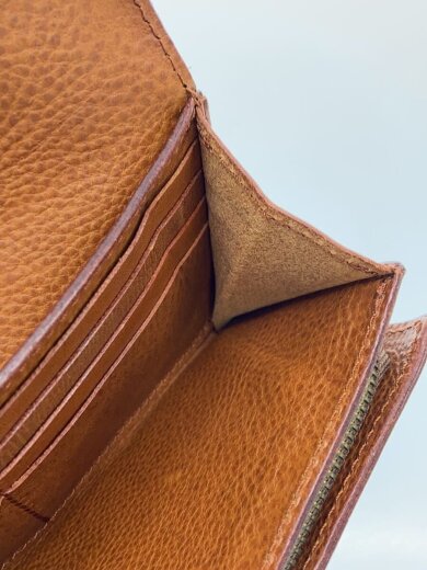 商品画像：長財布/レザー/BRW/無地/レディース 5