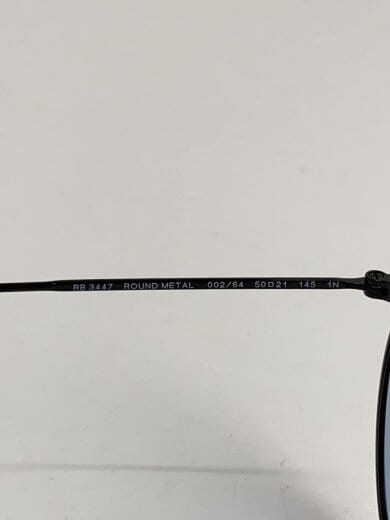 商品画像：サングラス/ウェリントン/BLK/BLU/メンズ/RB3447 6