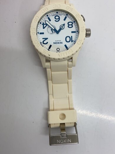 商品画像：クォーツ腕時計/アナログ/WHT/WHT/SS 6