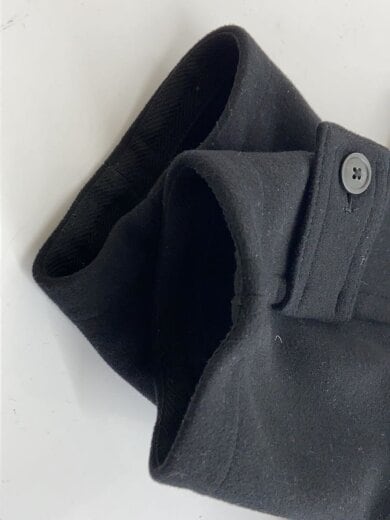 商品画像：ダッフルコート/L/ウール/BLK/無地/01-31-1F086A 6