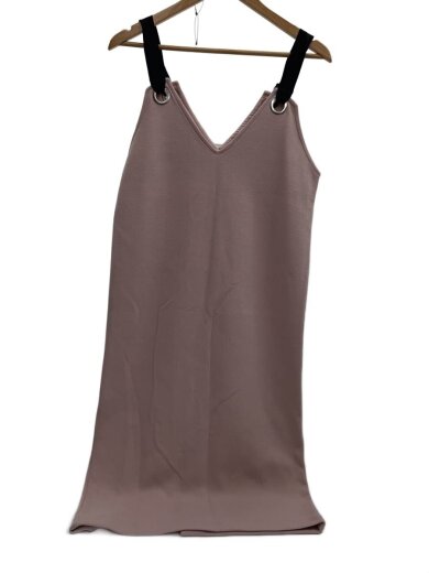 商品画像：キャミワンピース/FREE/ポリエステル/PNK 1