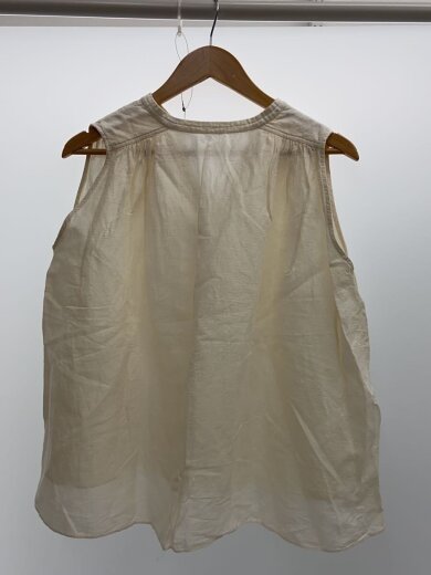 商品画像：ノースリーブブラウス/--/リネン/CRM 2