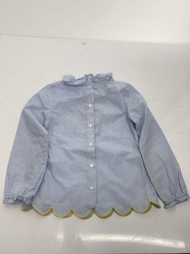 商品画像：長袖シャツ/US18-24m/コットン/BLU/ストライプ// 2