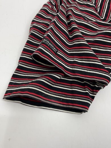 商品画像：ポロシャツ/3/コットン/BLK/ボーダー 6