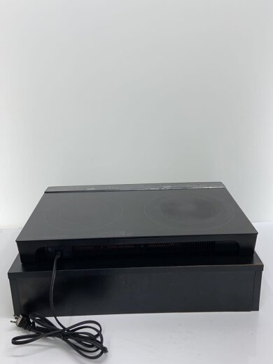 商品画像：IH調理器・電気コンロ IHクッキングヒーター 2口 YN201 BK ブラック(8971698)// 4