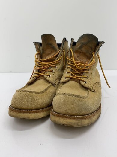 画像：RED WINGブーツ/US8.5/BEG/スウェード//2