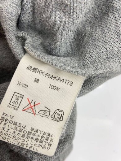 商品画像：ポロシャツ/L/コットン/GRY// 4