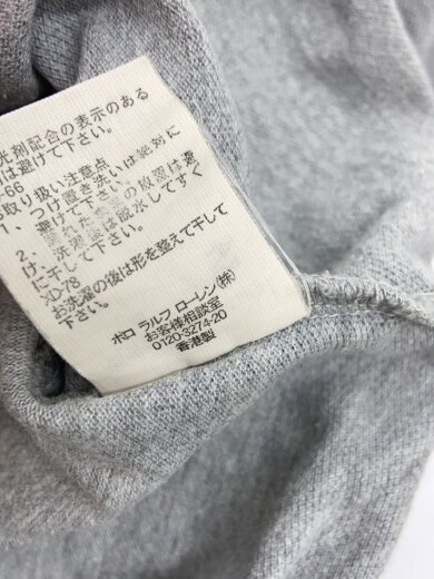 商品画像：ポロシャツ/L/コットン/GRY// 5
