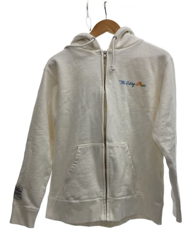 商品画像：ジップパーカー/L/コットン/WHT/無地// 1