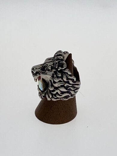 画像：GUCCIリング/SILVER/10号/SLV/レディース/ライオンヘッド2