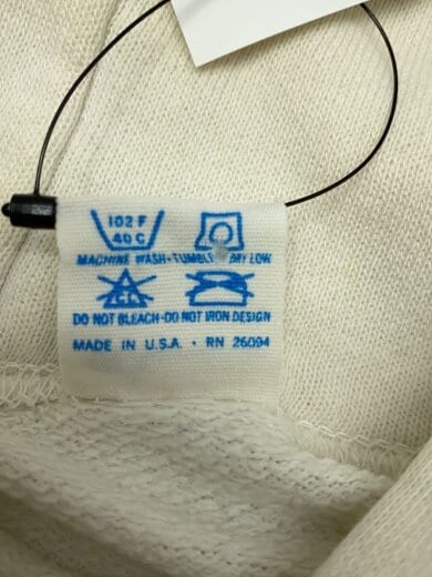 商品画像：パーカー/M/アクリル/WHT 4