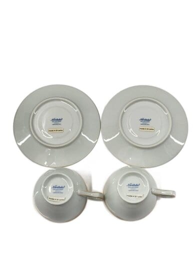 商品画像：カップ&ソーサー/2点セット/WHT 3