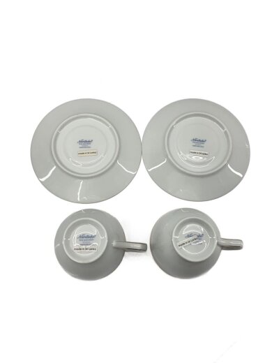 商品画像：カップ&ソーサー/2点セット/WHT 6