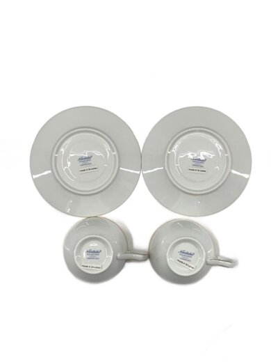 商品画像：カップ&ソーサー/2点セット/WHT 5