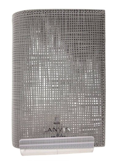 商品画像：2つ折り財布/レザー/GRY/アニマル/レディース// 1