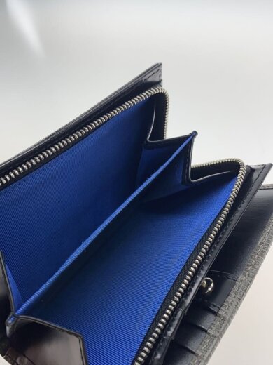 商品画像：2つ折り財布/レザー/GRY/アニマル/レディース// 5