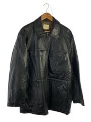 レザージャケット・ブルゾン/3/レザー/BLK