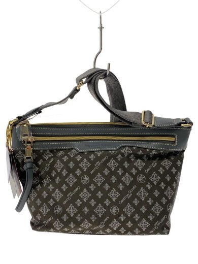 商品画像：ショルダーバッグ/ナイロン/GRY/総柄 1