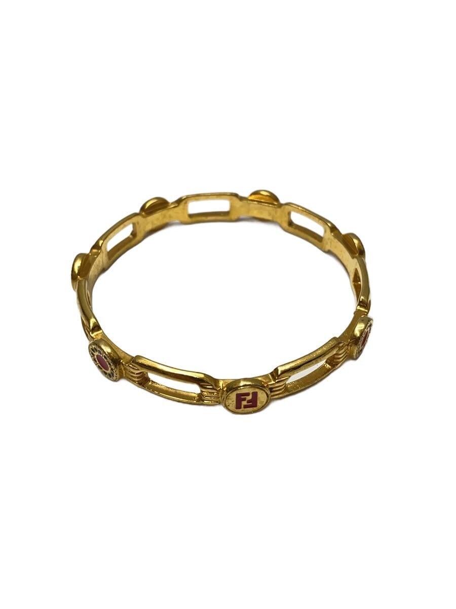 FENDI / フェンディ/ロゴバングル/--/GLD/レディース