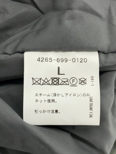 商品画像：ナイロンジャケット/L/ナイロン/GRY/4265-699-0120 4