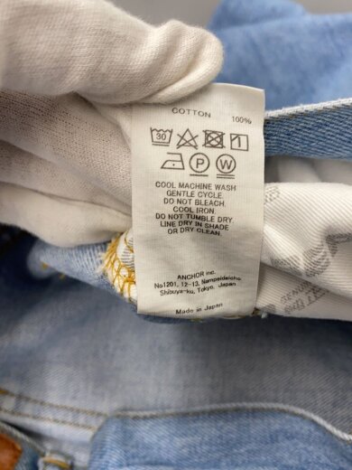 商品画像：ブラックアイパッチ/ストレートパンツ/32/デニム/IDG/取扱注意 6