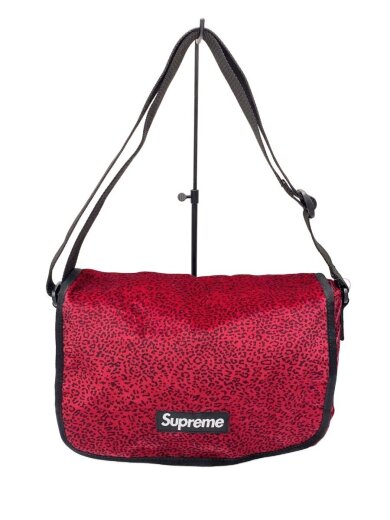 商品画像：シュプリーム/ベロアショルダーバッグ/ベロア/RED 1