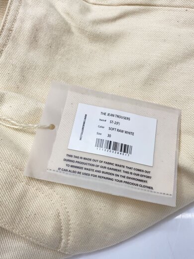 商品画像：タナカ/THE JEAN TROUSERS/30/コットン/IVO/無地/ST-2 7