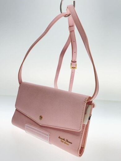 商品画像：ショルダーバッグ/フェイクレザー/PNK/無地 2