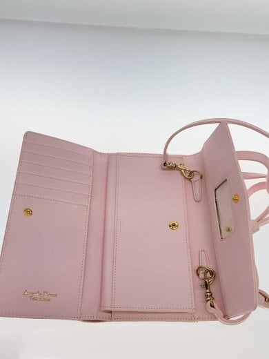 商品画像：ショルダーバッグ/フェイクレザー/PNK/無地 6