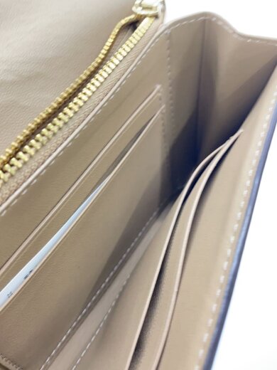 商品画像：2つ折り財布/レザー/BEG/レディース// 6