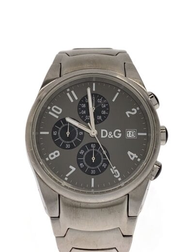 商品画像：クォーツ腕時計/アナログ/ステンレス/GRY/SLV 1