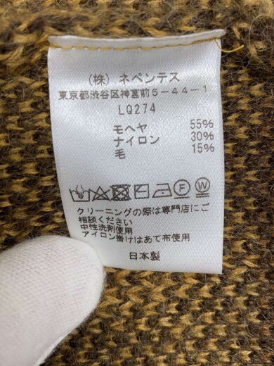 商品画像：カーディガン(厚手)/M/モヘア/YLW/LQ274 4