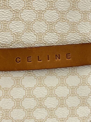 画像：CELINEショルダーバッグ/レザー/BEG/総柄/MC00//5