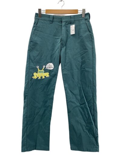 商品画像：20SS/Daniel Johnston Embroidered Work Pant/ボトム/30/コットン/GRY 1