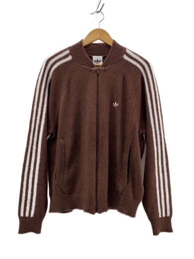 商品画像：カーディガン(厚手)/L/ポリエステル/BRW/無地/KG5091 1