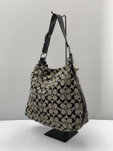 商品画像：ショルダーバッグ_ペネロピ_シグネチャー/キャンバス/BLK 2