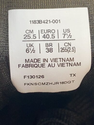商品画像：ローカットスニーカー/25.5cm/BLK/1183B421// 5