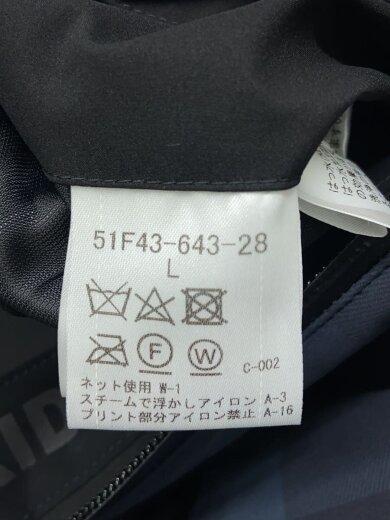 商品画像：ナイロンジャケット/L/ナイロン/BLK/チェック/51F43-643-28// 4