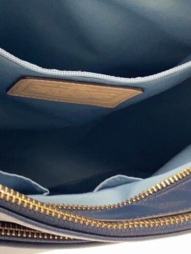 画像：COACHバッグ/レザー/BLU6