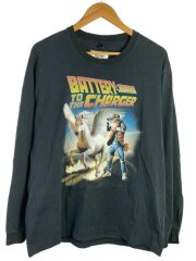 長袖Tシャツ/M/コットン/BLK/24SS71WM18