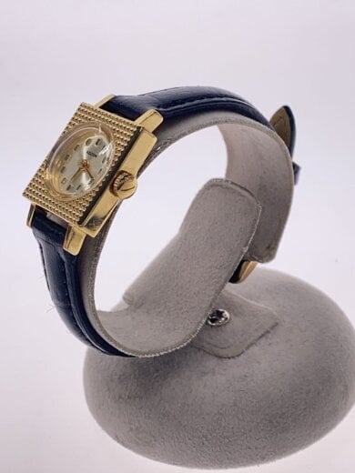 商品画像：クォーツ腕時計/アナログ/レザー/GLD/BLK 2