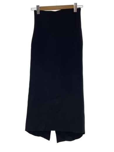 商品画像：スカート/FREE/レーヨン/BLK/無地 1