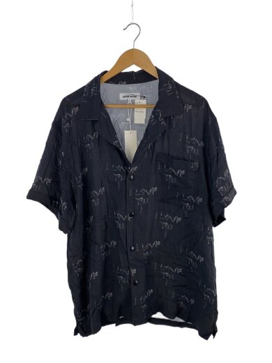 商品画像：半袖シャツ/XL/レーヨン/BLK// 1