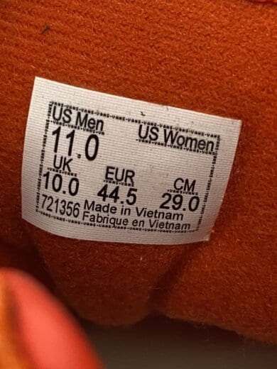 商品画像：VAULT/ハイカットスニーカー/29cm/ORN 5