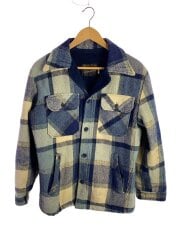70s/WOOL CPO JACKET/ジャケット/S/コットン/チェック