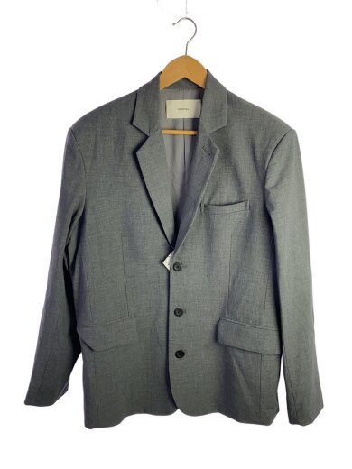 画像：TODAYFULテーラードジャケット/38/ポリエステル/GRY/無地/124101071