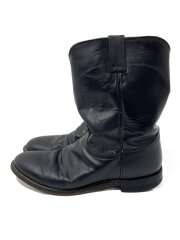 ブーツ/US10/BLK/レザー/3133