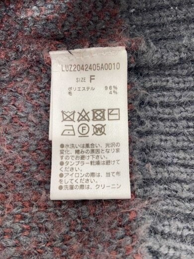 商品画像：ニット・セーター(厚手)/FREE/ポリエステル/BRD/LUZ2042405A0010 4